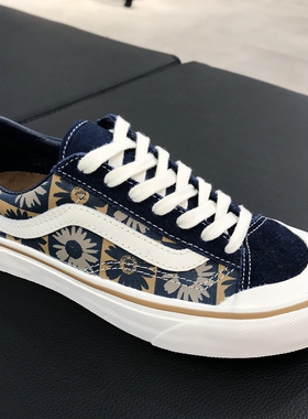 VANS男女鞋STYLE 36太阳花图案范斯休闲板鞋VN0A3ZCJA5A/A3ZCJA5F