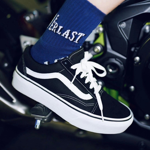 VN0A3B3UY28 黑白板鞋 VN0A3B3UHRK SKOOL经典 VANS松糕厚底增高OLD