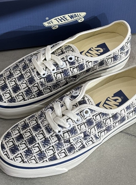 VANS范斯LX Authentic 44涂鸦高阶系列男女板鞋帆布鞋VN000DB8NVY