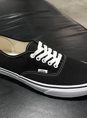 VANS经典黑白低帮Authentic男女鞋帆布鞋板鞋休闲鞋VN000EE3BLK
