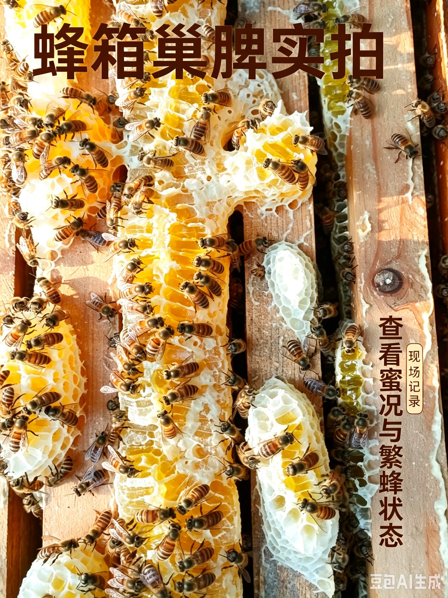 贵州黔东南深山中蜂百花土蜂蜜成熟封盖蜜 农家自产原蜜结晶蜜