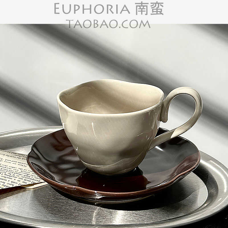 小众礼物复古下午茶水杯EUPHORIA