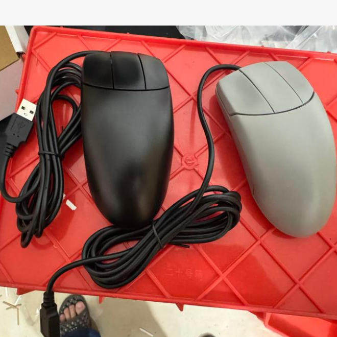 包邮(新款无滚轮)天貂!三键鼠标有线制图光电机械3键 5送1，10送2