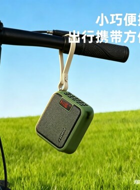 2026新款蓝牙音箱小型便携无线插卡插优盘收音机听歌户外录音音响