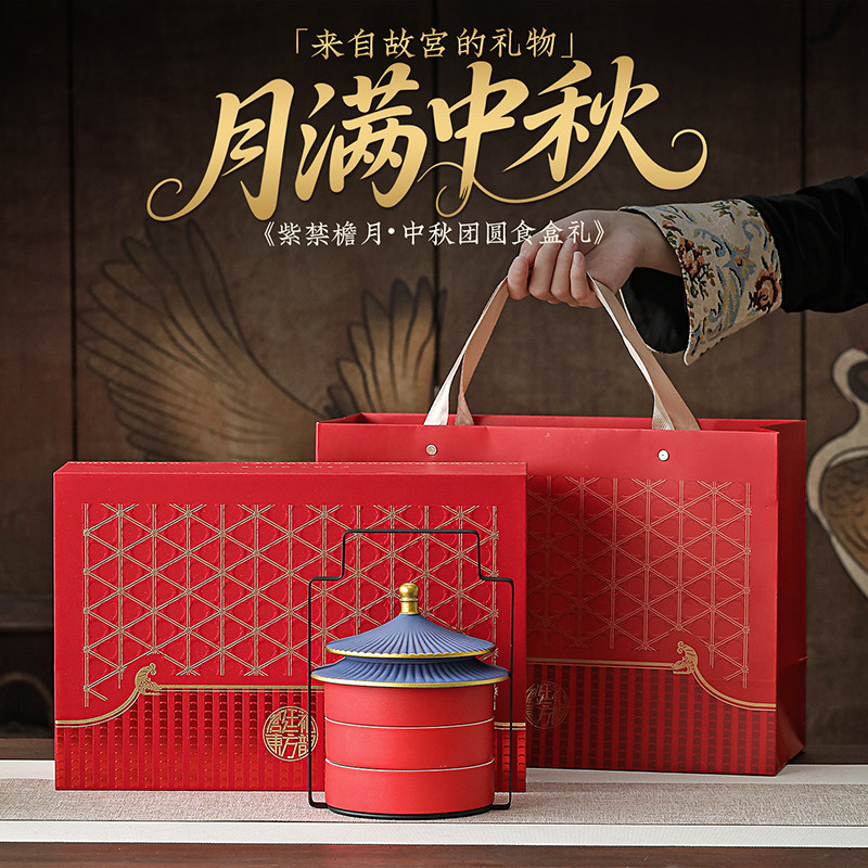 故宫天坛文创食盒中秋春节礼盒图片