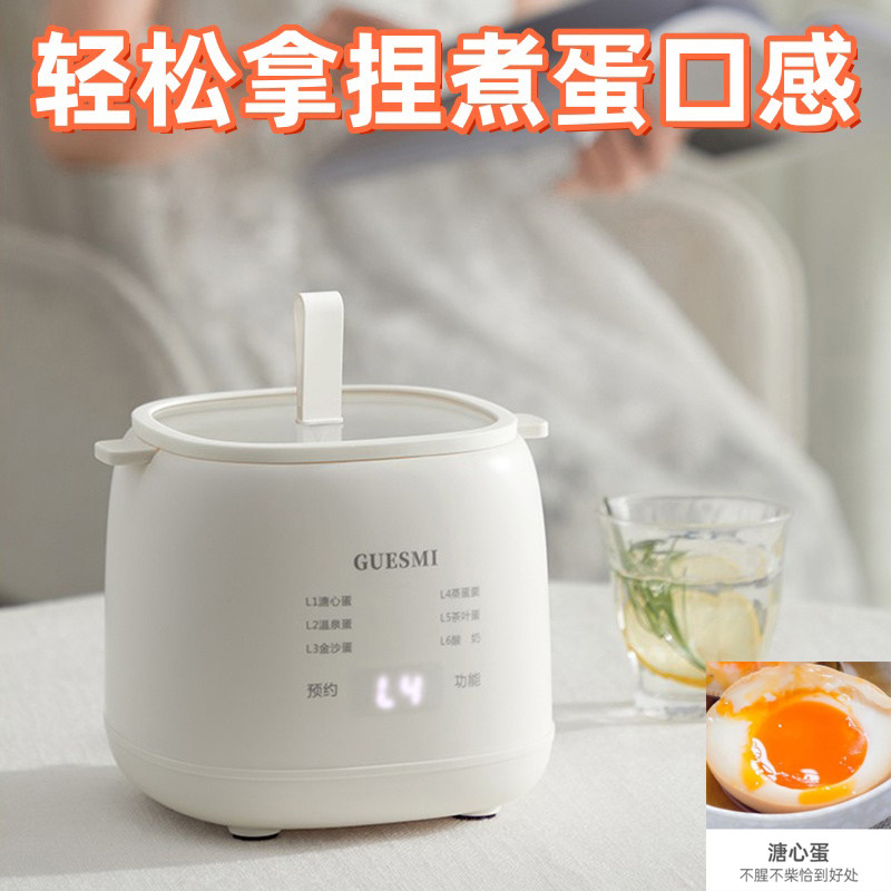 煮蛋器蒸蛋器多功能溏心温泉蛋自动断电酸奶机炖甜品家用早餐神器