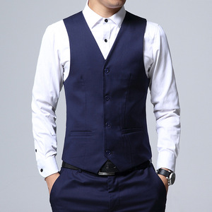2021新款韩版修身中山装西服套装男结婚礼服西装三件套TZ1903P170图片