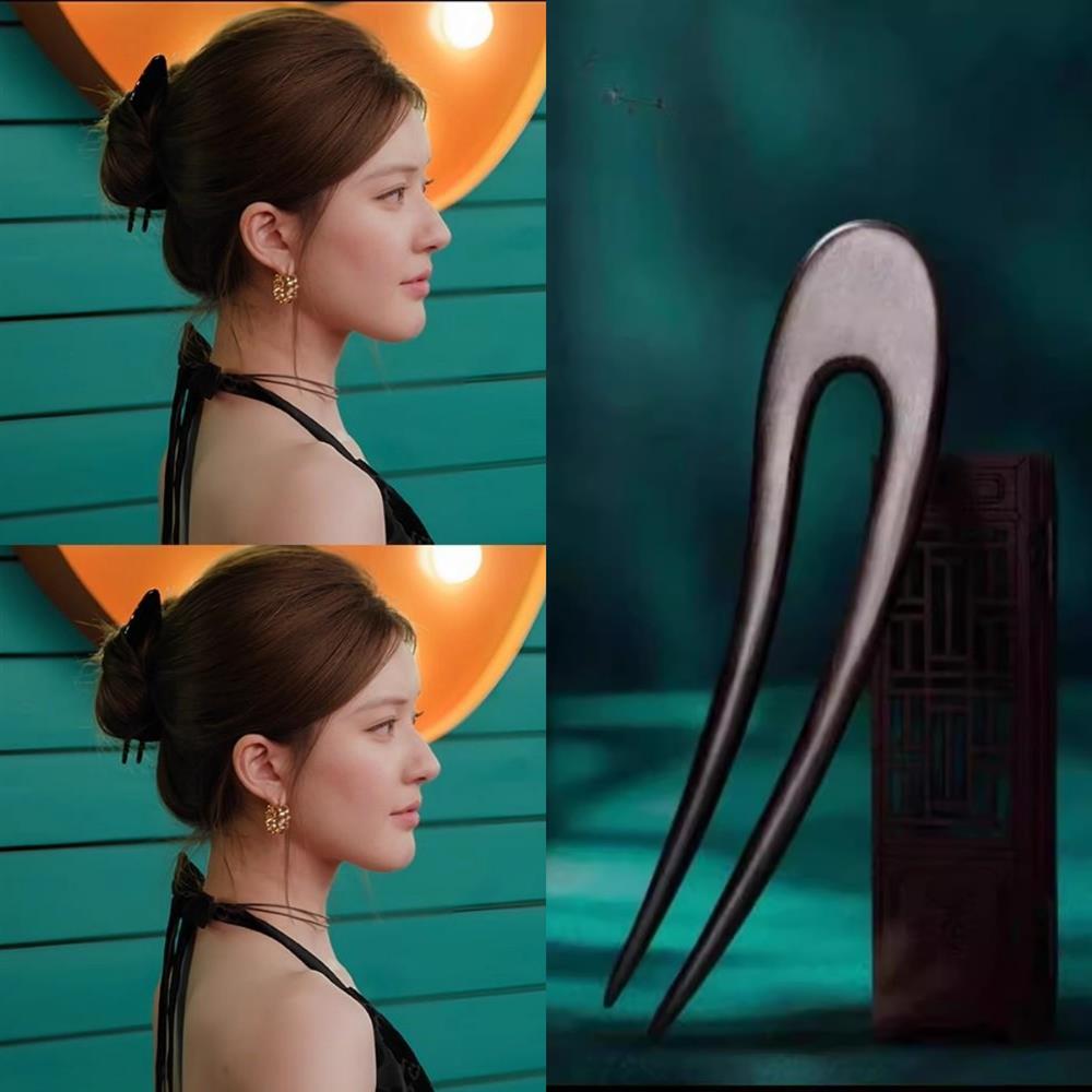 许我耀眼赵露思许妍同款醋酸简约风少2025新款时尚同款百搭高级感