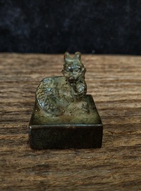 黄铜印章观音菩萨关公佛像怀旧