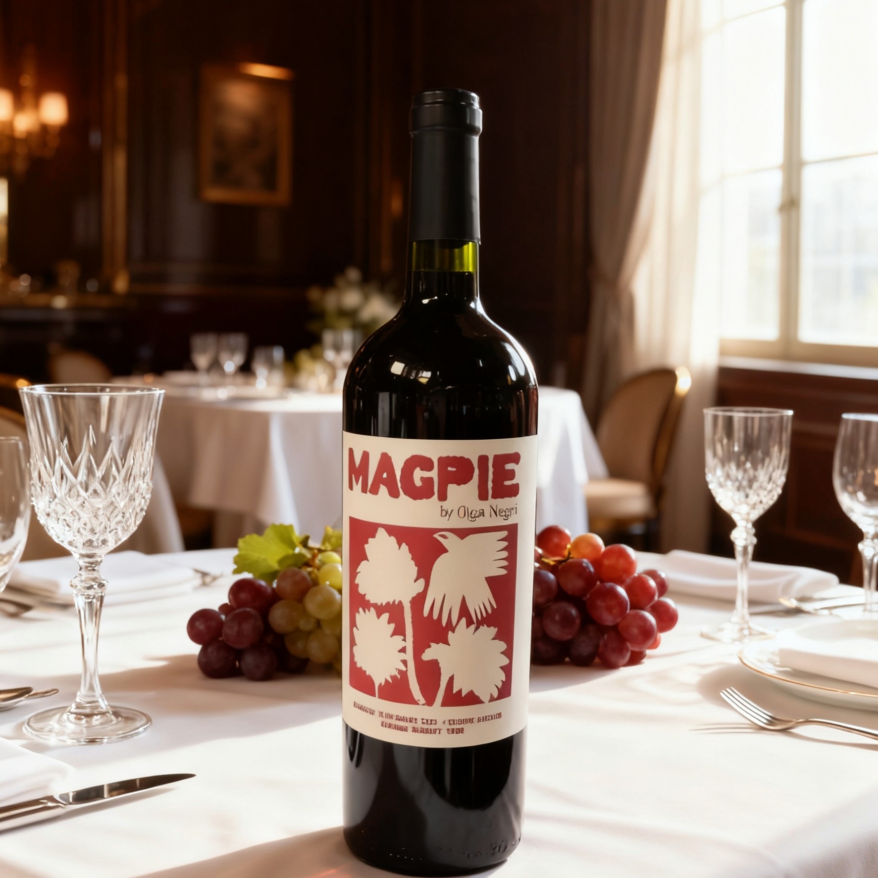 奥维哈喜鹊干红葡萄酒750ml