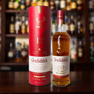 格兰菲迪12年天使雪莉单一麦芽苏格兰威士忌洋酒700ml 正品行货