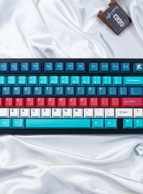 薄荷糖本栖湖机械键盘键帽PBT热升华客制化原厂nut65法翠/neo 60