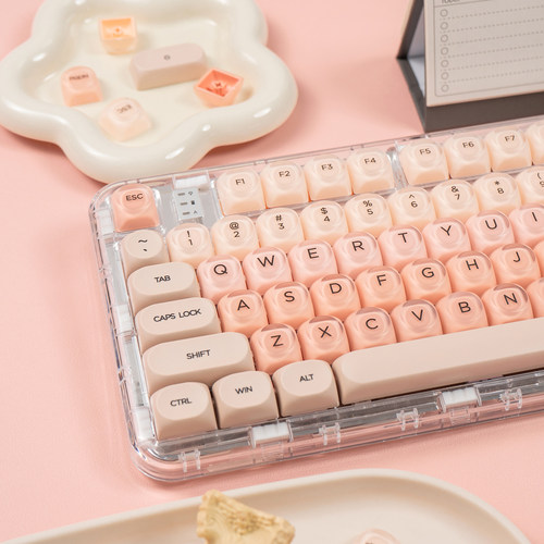 HOA粉底液主题键帽PBT热升华+PC