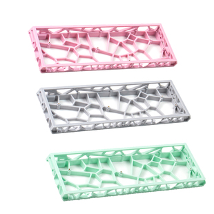 RAKKA 绿色适配gh60磁轴wooting 客制化键盘RT60镂空PC外壳灰 粉