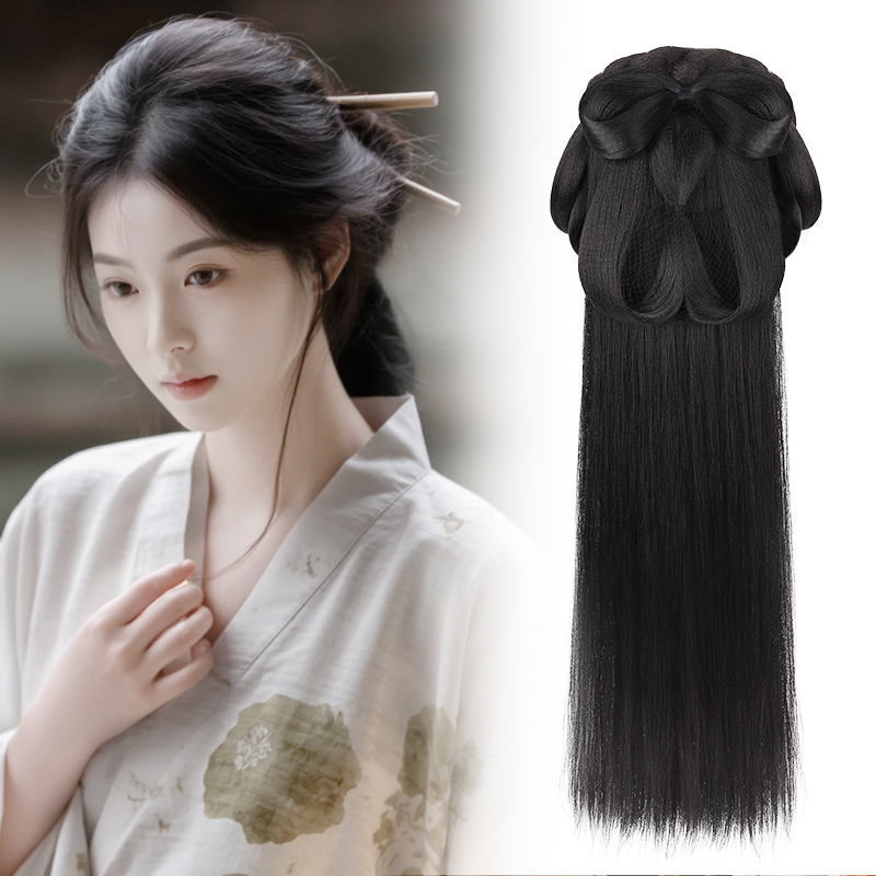 丝慕魏晋风假发清冷感造型