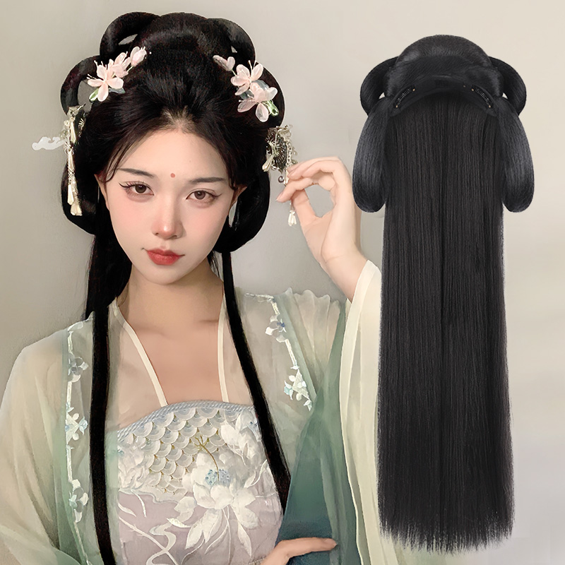 丝慕汉服假发古风发髻