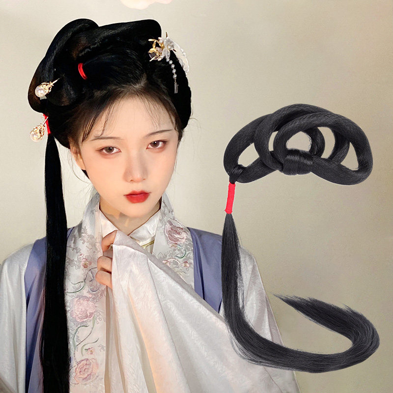 古装汉服假发一体式懒人发髻古风林黛玉盘发造型唐风宋制垫发发包,美发护发/假发,发包/丸子,淘宝优惠券,粉丝福利购,淘宝优惠卷