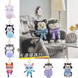 日本东迪猫咪日catday迪士尼挂件正版迪士尼特卖会费德罗猫玛丽猫