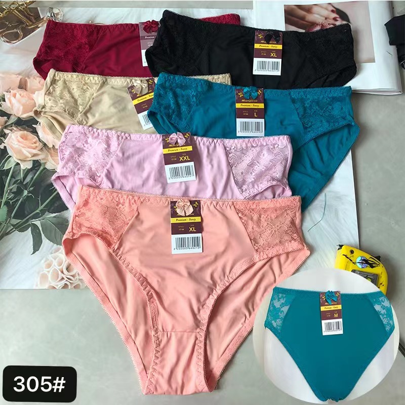 外贸蕾丝内裤中低腰透气