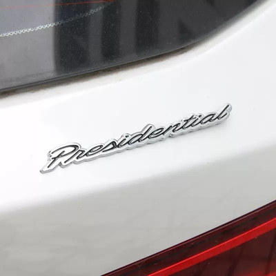 林肯MKZ MKC MKX MKT车标 大陆领航员总统英文字母尾标侧标贴改装