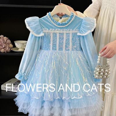 汉服安娜甜美汉服公主女童韩服粉