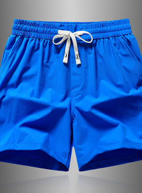 冰丝锦纶速干短裤男夏季宽松户外运动健身五分裤高品多色可选