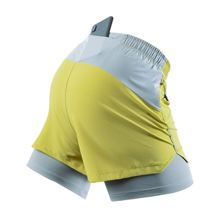 马拉松田径三分裤 高品质夏季 男运动健身训练裤 假两件跑步短裤 新款