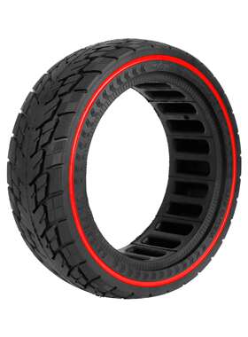 Ulip8.5*2.5/8.5*3红线越野实心胎m365pro1s滑板车改装耐磨防爆胎