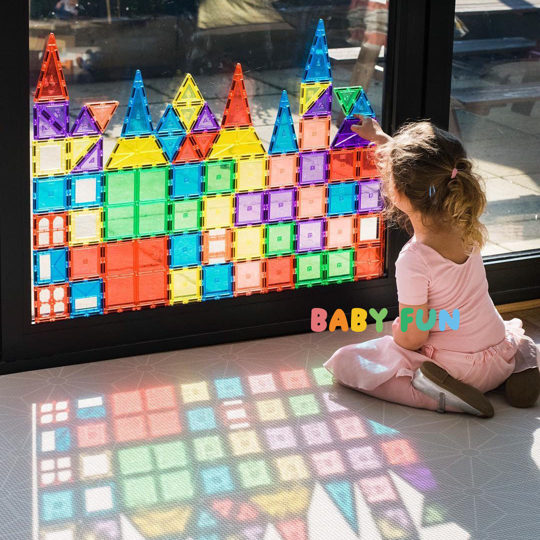 强磁力彩窗磁力片开放式感官玩具