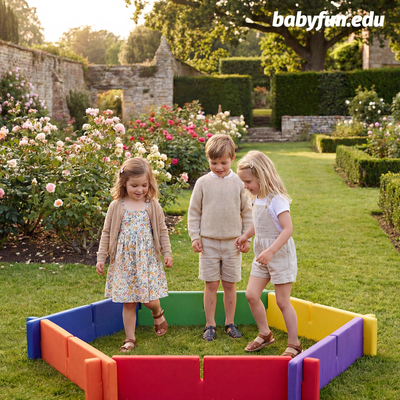 BABYFUN百变跳格子幼儿户外训练