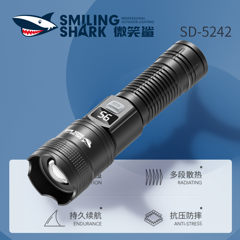 迷你超亮泛光应急手电筒