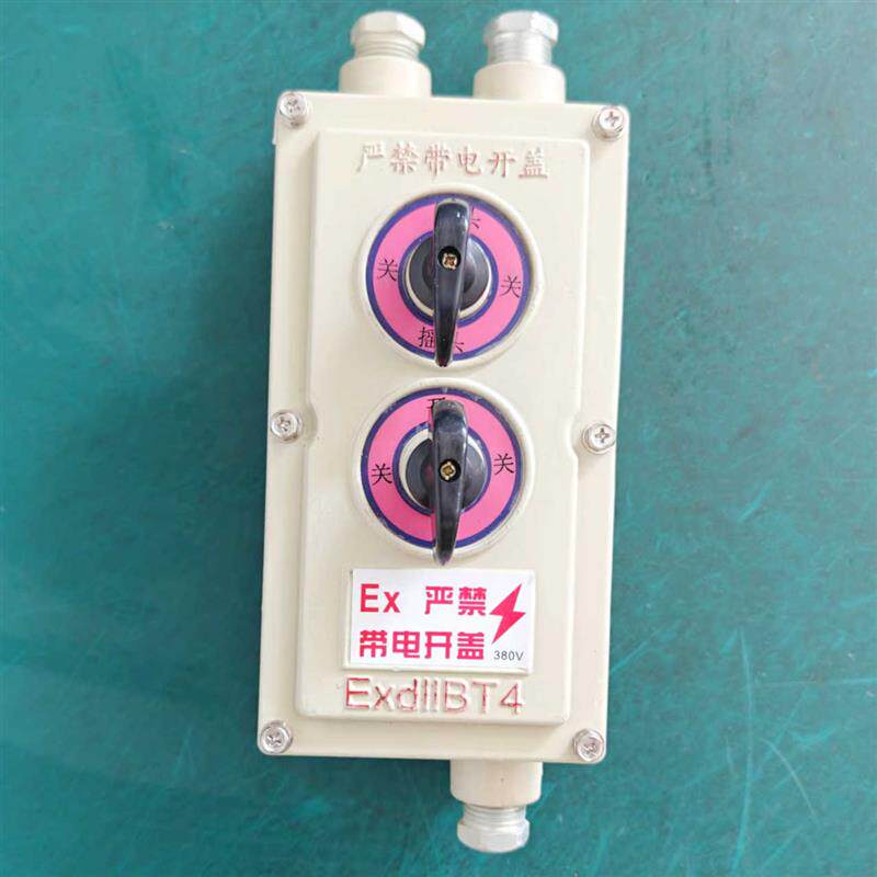 新款防爆摇头扇控制开关 XRV-5D-220 落地扇开关 FB防爆风扇包邮