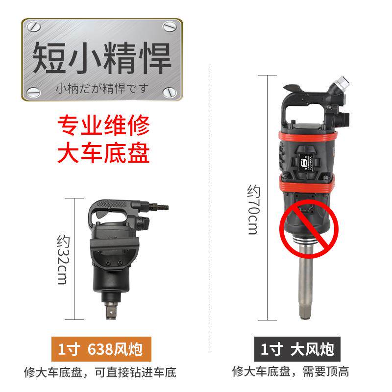 新款中风炮汽车快速拆装工具气动风炮机强力重型大扭力汽包邮