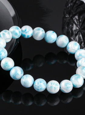 天然海纹石手链高货龟背纹手串