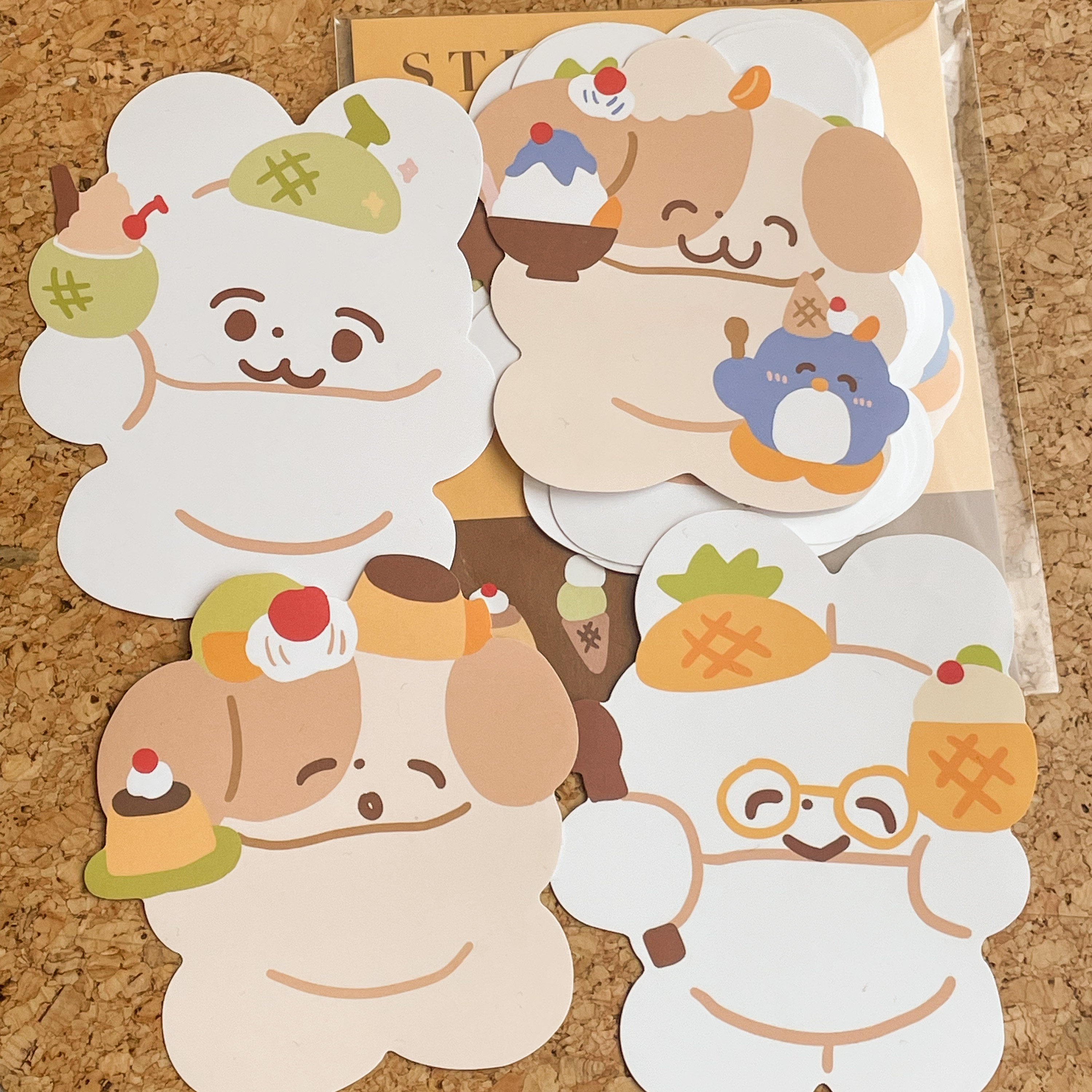 可爱贴纸原创ins异形贴纸