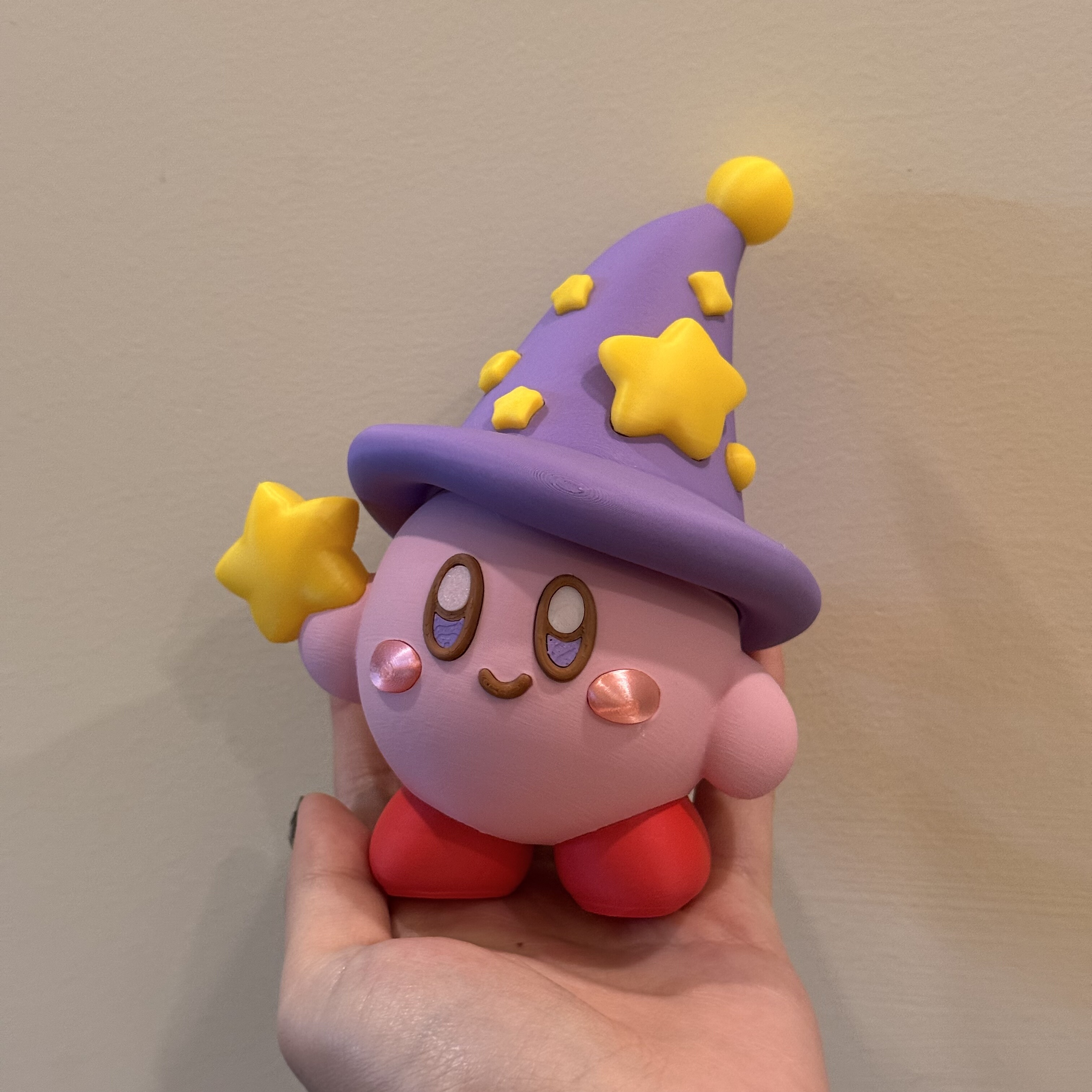 星之卡比手办3D打印动漫卡通小精灵摆件蛋糕模型装饰可爱礼物