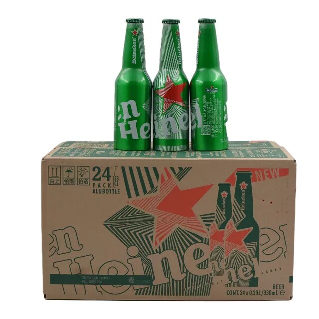 喜力帕克铝瓶啤酒荷兰原装进口精酿paco高端330ml24瓶整箱