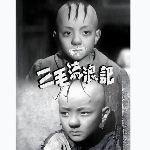 三毛流浪记之三毛同款假发搞笑