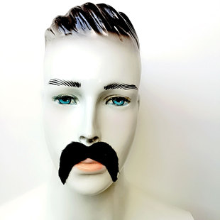 欧美中东热销仿真八字假胡子舞台舞会派对聚会表演短视频演出道具