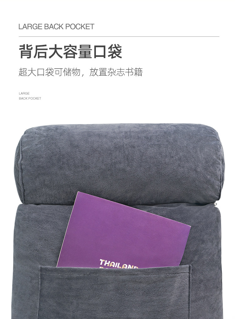 TAIPATEX 남편 베개 라텍스 베개 대형 다목적 베개 태국 오리지널 안정적이고 기대는