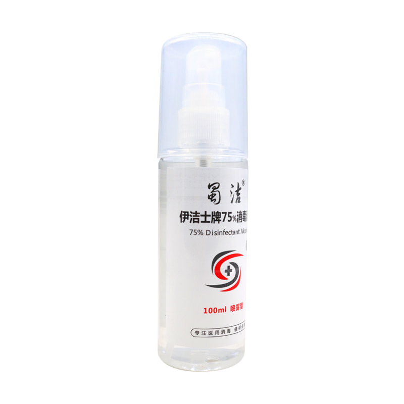 蜀洁 伊洁士牌75%消毒酒精 100ml/瓶