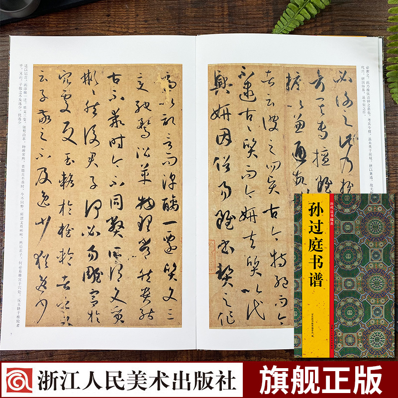 孙过庭书谱 历代法书掇英 释文注释简体旁注 高清名家墨迹临摹赏析经典范本碑帖法帖 初学者入门临习毛笔软笔草书书法正版教程字帖