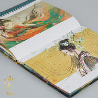 【 Flagship Genuine Edition 】 Fenghua Lu Suisui Personal Works Collection, Color Borders + Complimentary 3D Raster Card, Renowned ancient-style Illustrator's Art Collection, Oriental Aesthetic Colors, ancient and modern Figures, pets, architecture, landscapes, Chinese-style painting books thumbnail 4