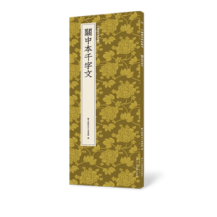 关中本千字文智永真草千字文高清原碑帖+近距离临摹可平摊毛笔书法字帖草书入门教材范本基础教程 名品中国历代碑帖丛刊
