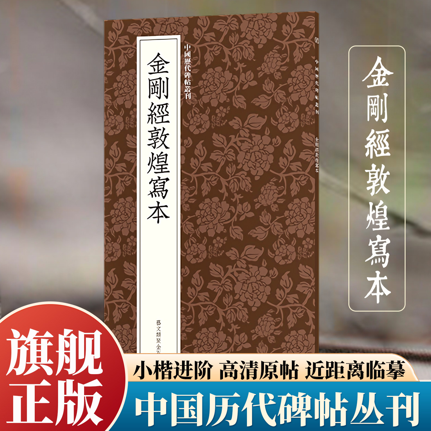 金刚jing敦煌写本 小楷临摹必备高清原碑帖+近距离临摹可平摊毛笔书法字帖入门临摹教材范本基础教程 旗舰正版中国历代碑帖丛刊