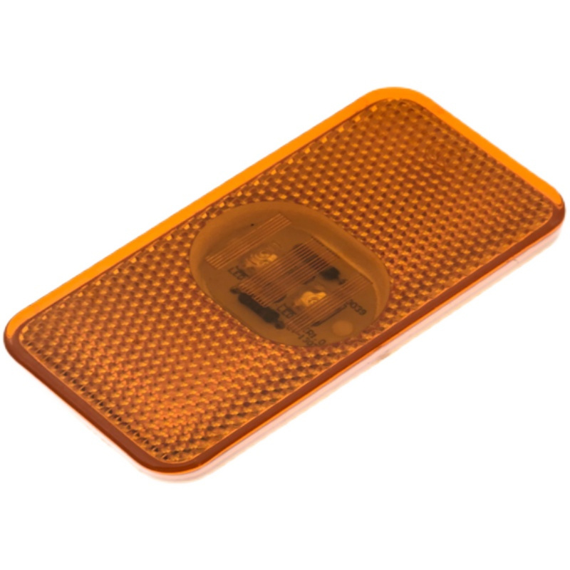 适配解放j7j6pjh6天v悍v挡泥板方灯侧标志信号灯led停车指示灯