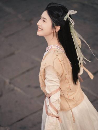 原创正品赵灵儿汉服cos童年女神
