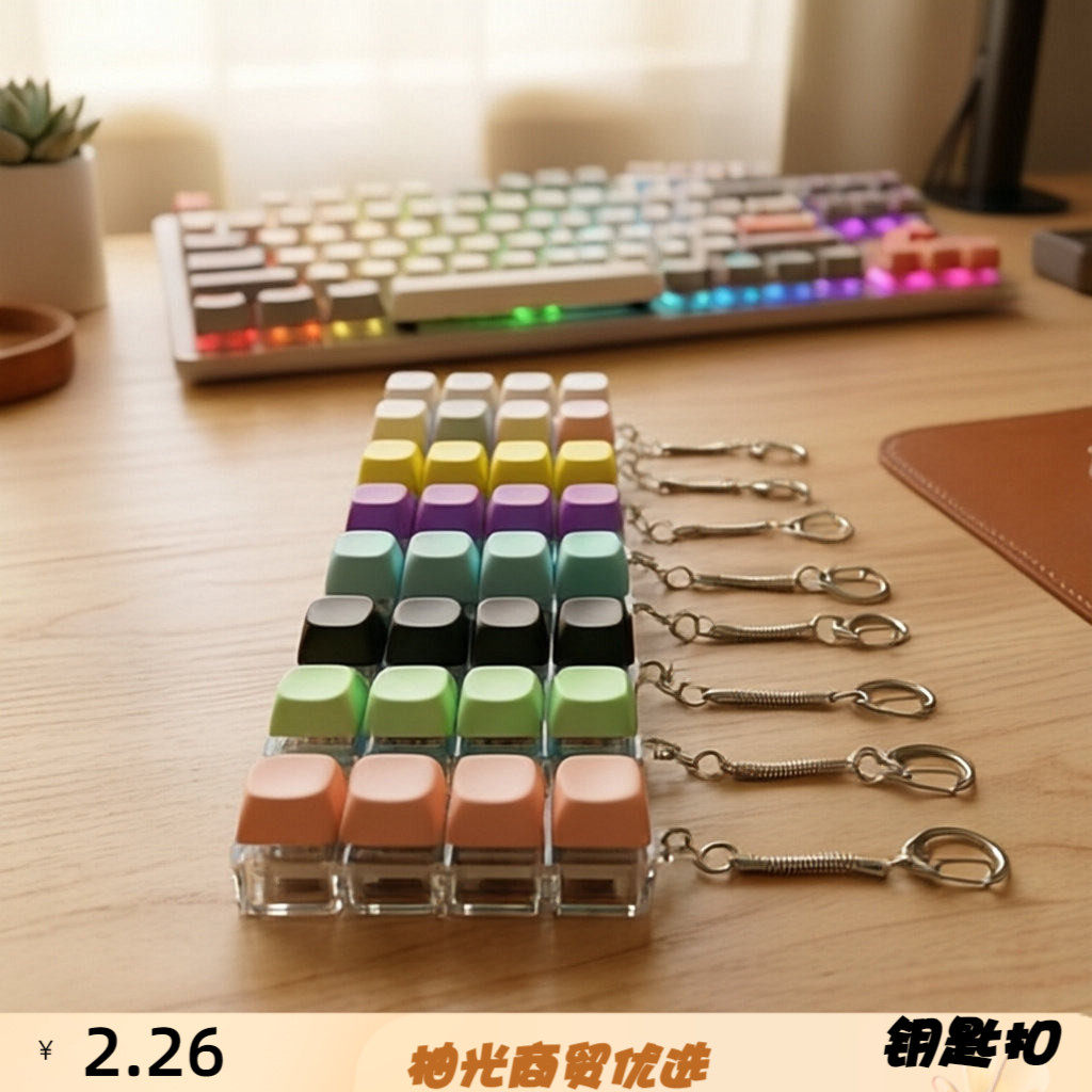 跨境1234569键圆帽按键解压玩具图片