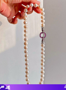 10mm左右高品质复古高光天然淡水