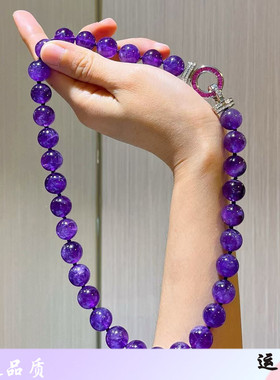 锁骨链新款12mm超大颗粒天项链